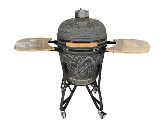 Outdoor 20-calowy grill Kamado Charcoal Matte Black Color 50cm Przybory kuchenne