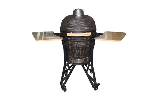 Outdoor 20-calowy grill Kamado Charcoal Matte Black Color 50cm Przybory kuchenne