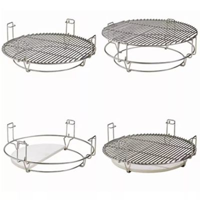 Akcesoria do grilla Kamado ze stali nierdzewnej Dziel i rządź grillem