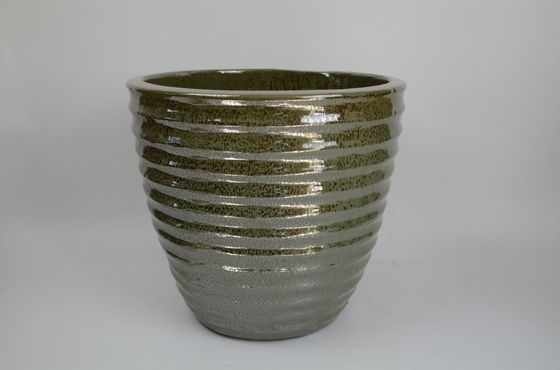 Szkliwione ręcznie robione doniczki ceramiczne na zewnątrz 16 '' 20'' 23,5''