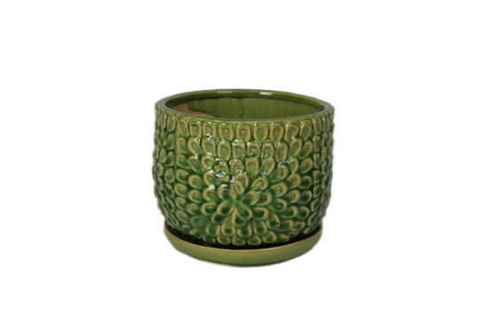 Kryte doniczki ceramiczne do roślin domowych 6 cali i 8 cali