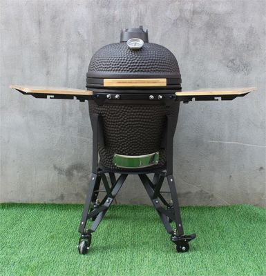 Matowy czarny kolor 51 cm ceramiczna kuchenka na węgiel drzewny 20 cali Kamado
