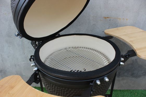 Matowy czarny kolor 51 cm ceramiczna kuchenka na węgiel drzewny 20 cali Kamado