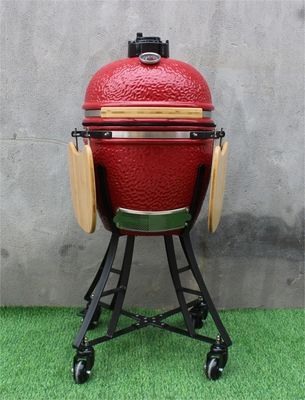 Naczynia kuchenne Ceramiczny grill węglowy 44 cm 17 cali Royal Red Color