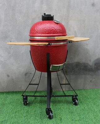 44 cm Ceramiczny grill Grill Royal Red Kolor 17 cali Palenie Pieczenie Grillowanie Przypalanie
