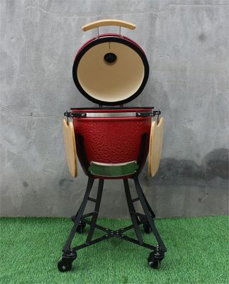Naczynia kuchenne Ceramiczny grill węglowy 44 cm 17 cali Royal Red Color