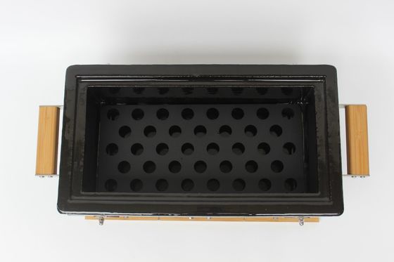 Grill Hibachi z ceramicznego węgla drzewnego